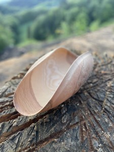 Muschelschalen drechseln und biegen