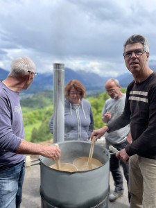 Muschelschalen drechseln und biegen
